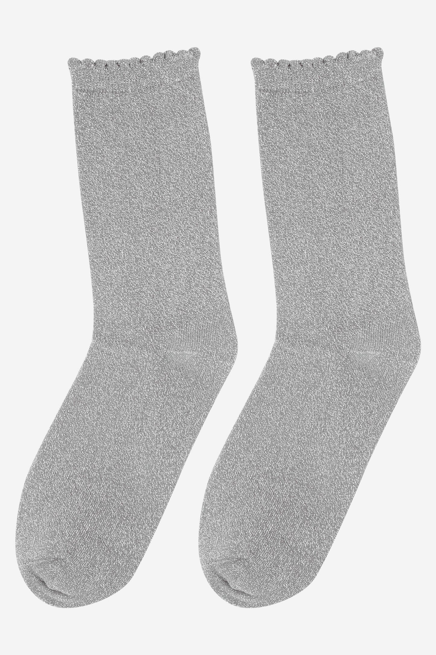 Glitter Socks - Grey