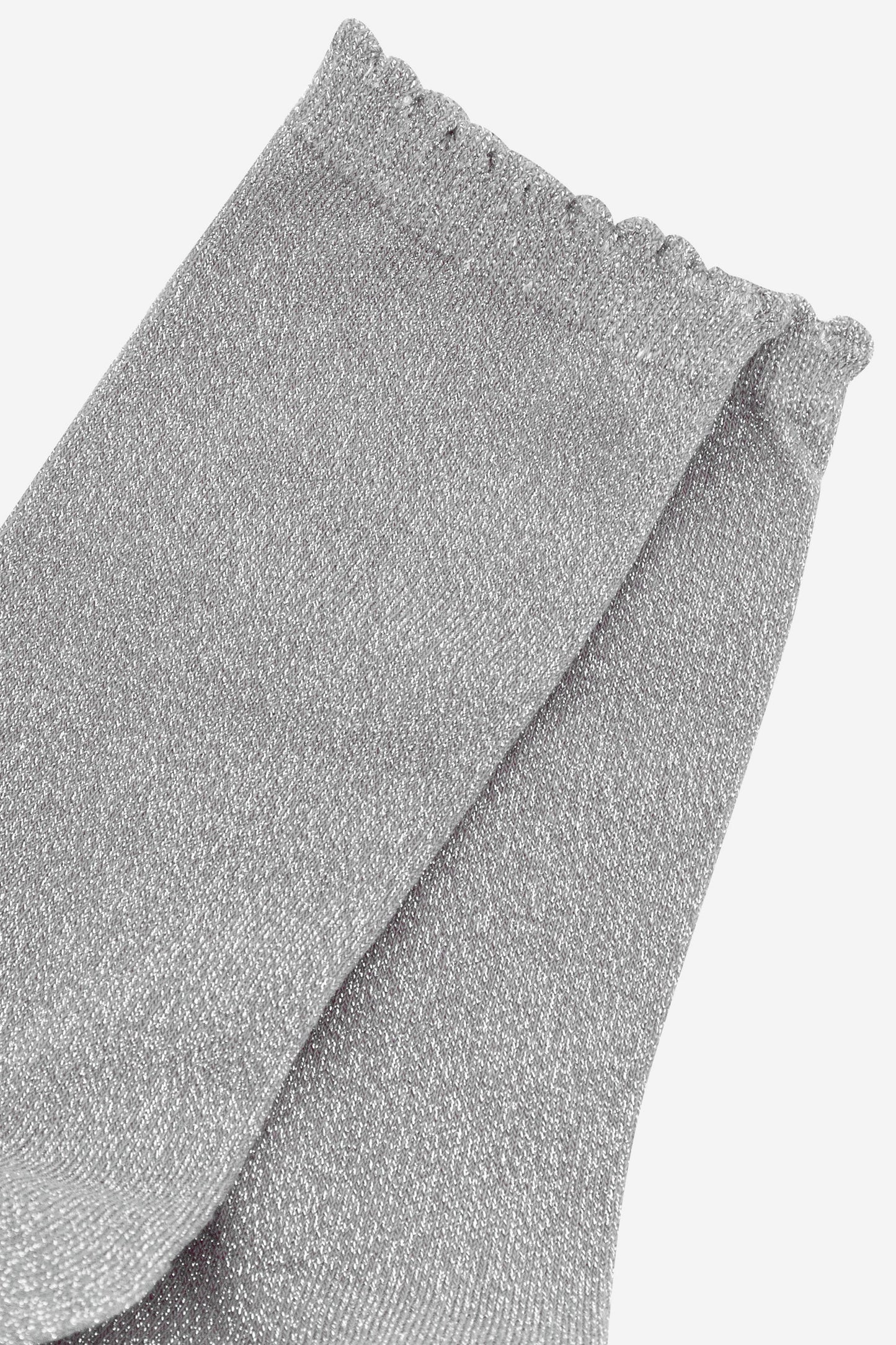 Glitter Socks - Grey