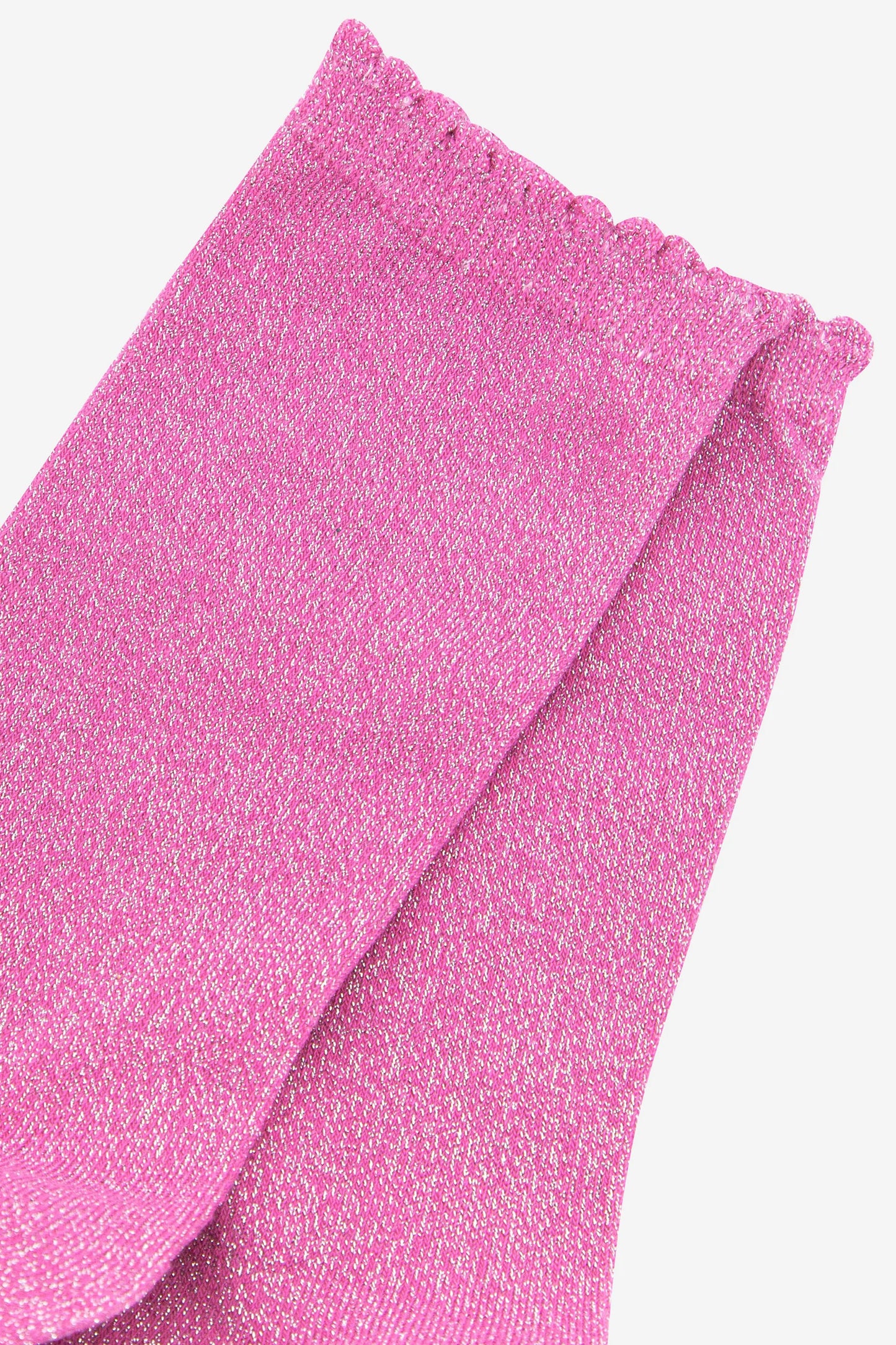 Glitter Socks - Hot Pink