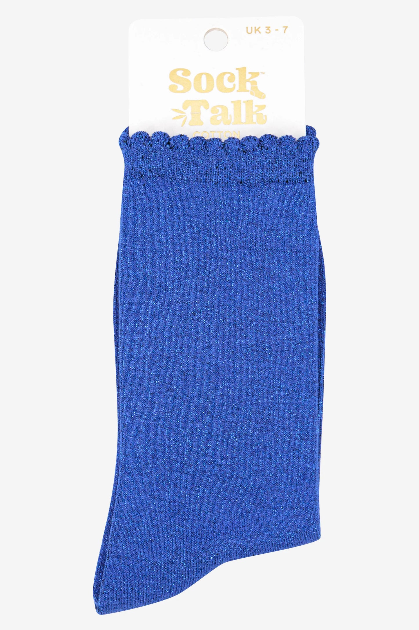 Glitter Socks - Electric Blue