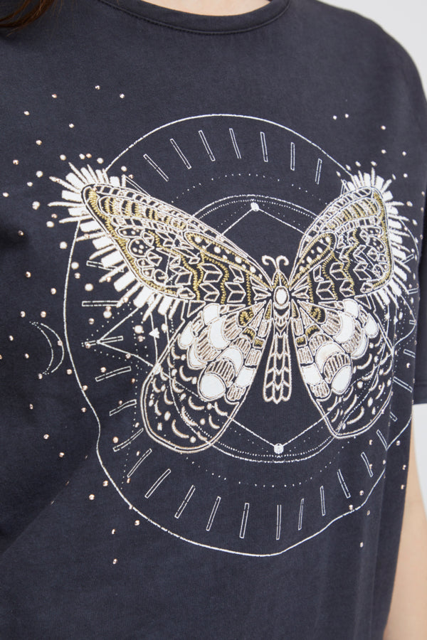 Elona T-Shirt- Black Beauty