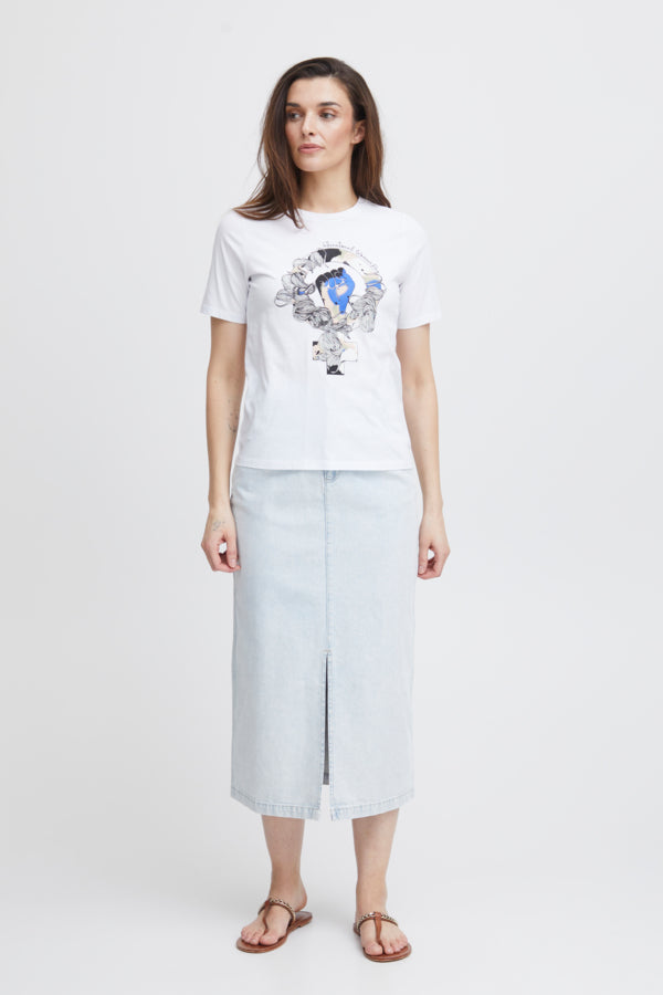 Ady T-Shirt- Bright White