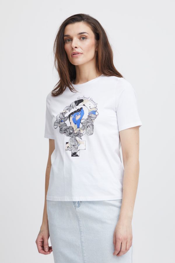 Ady T-Shirt- Bright White