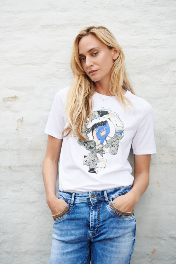 Ady T-Shirt- Bright White