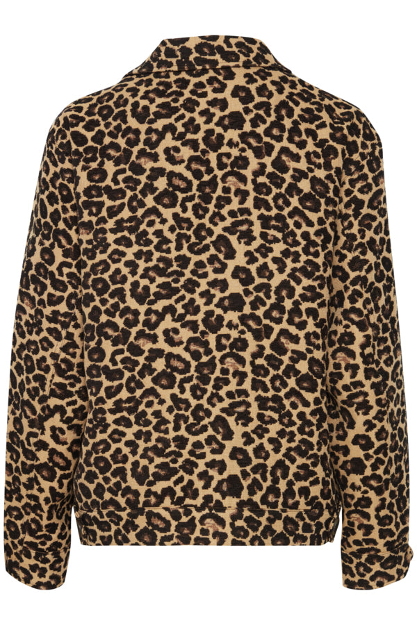 Alice Short Jacket - Brown Animal Print