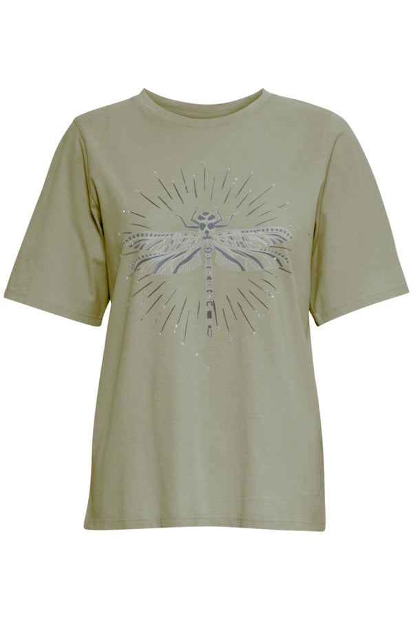 Dragonfly T-Shirt - Deep Lichen Green