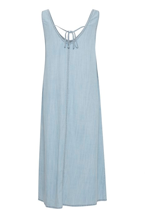 Lana Dress - Light Blue Denim