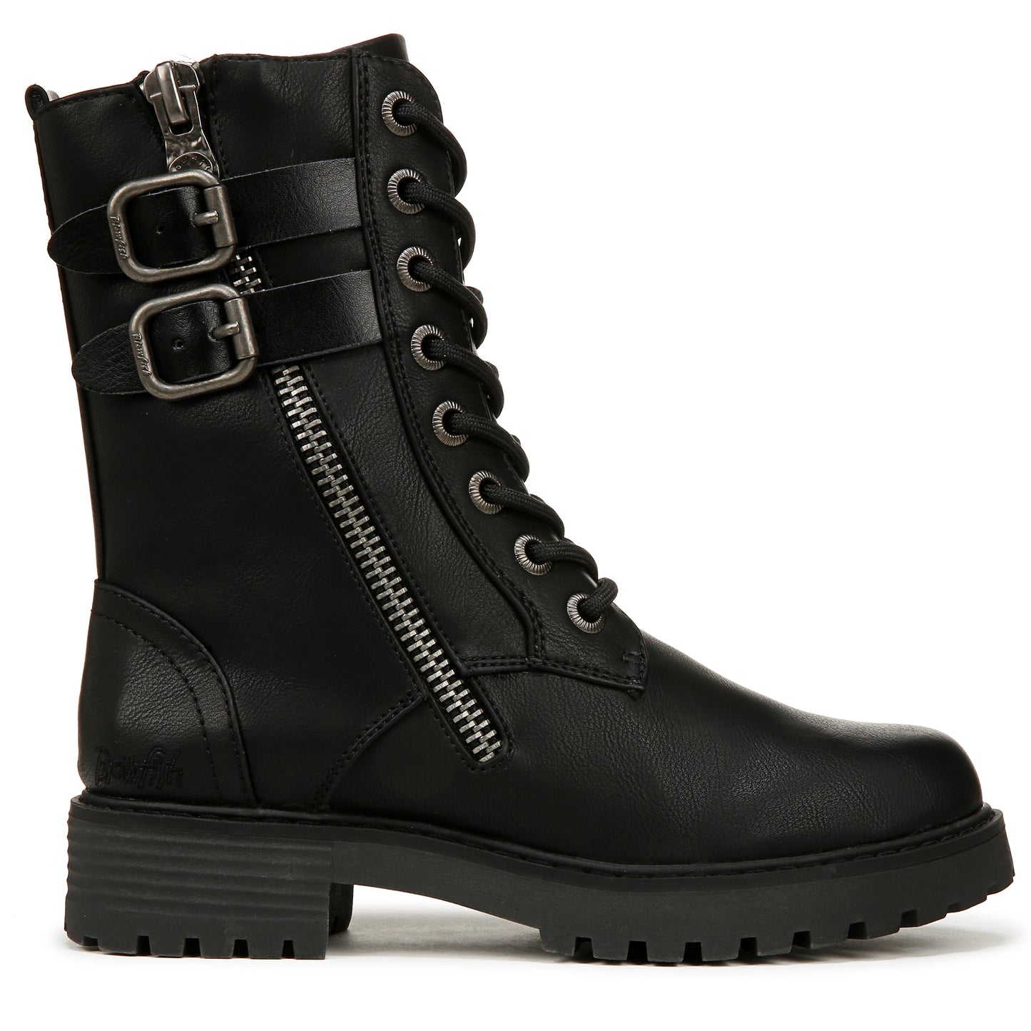Rissi Lace Up Boot - Black