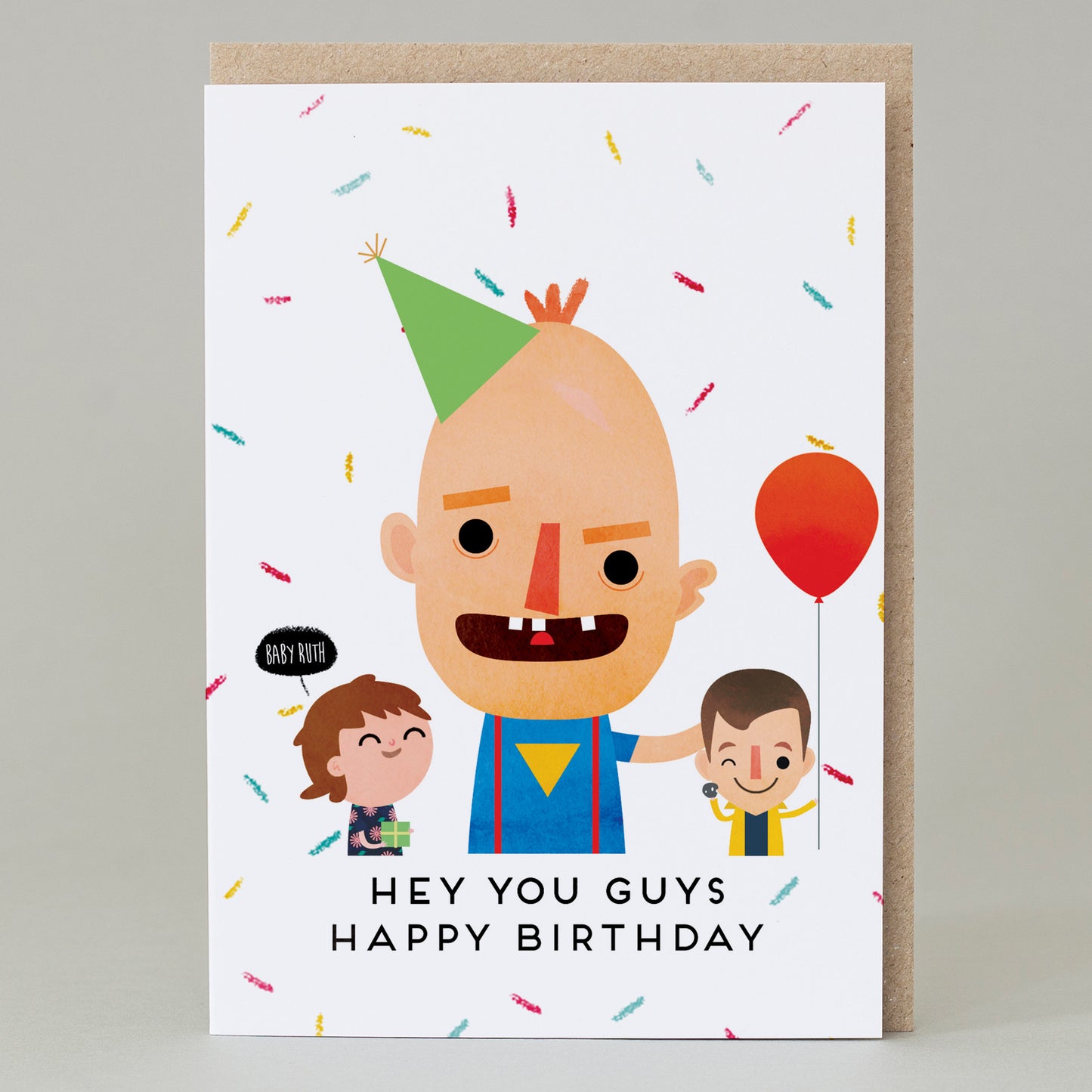 Greeting Card - Hey You Guys