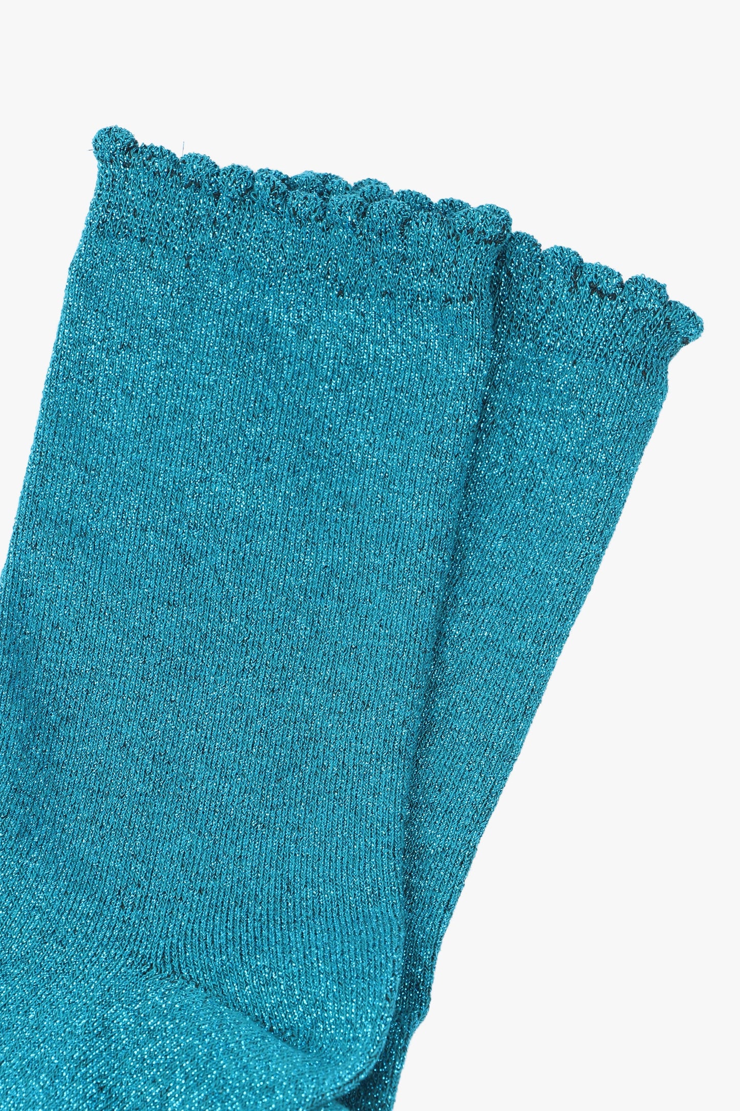 Glitter Socks - Teal