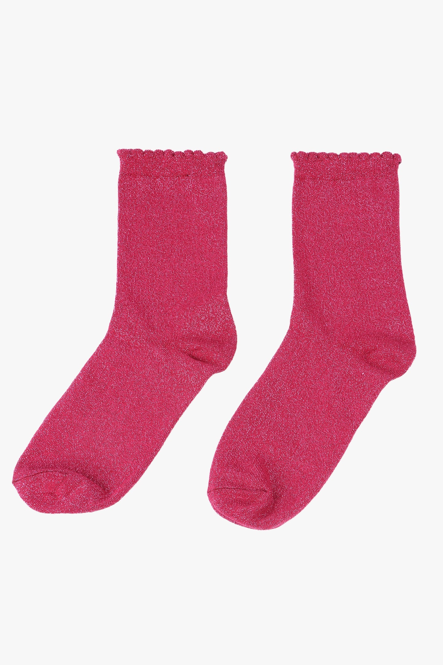 Glitter Socks - Berry