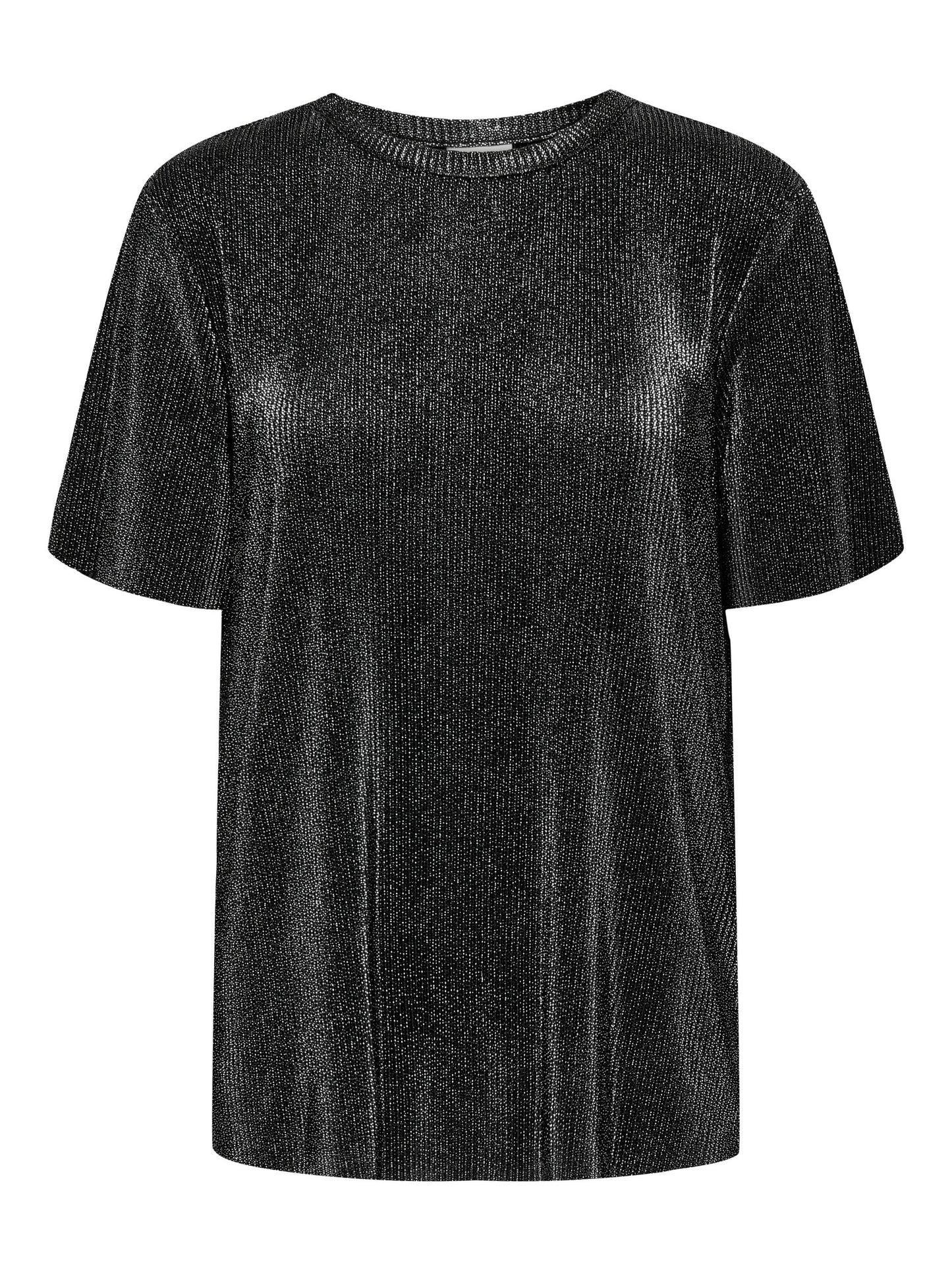 Vilma Glitter Top - Black