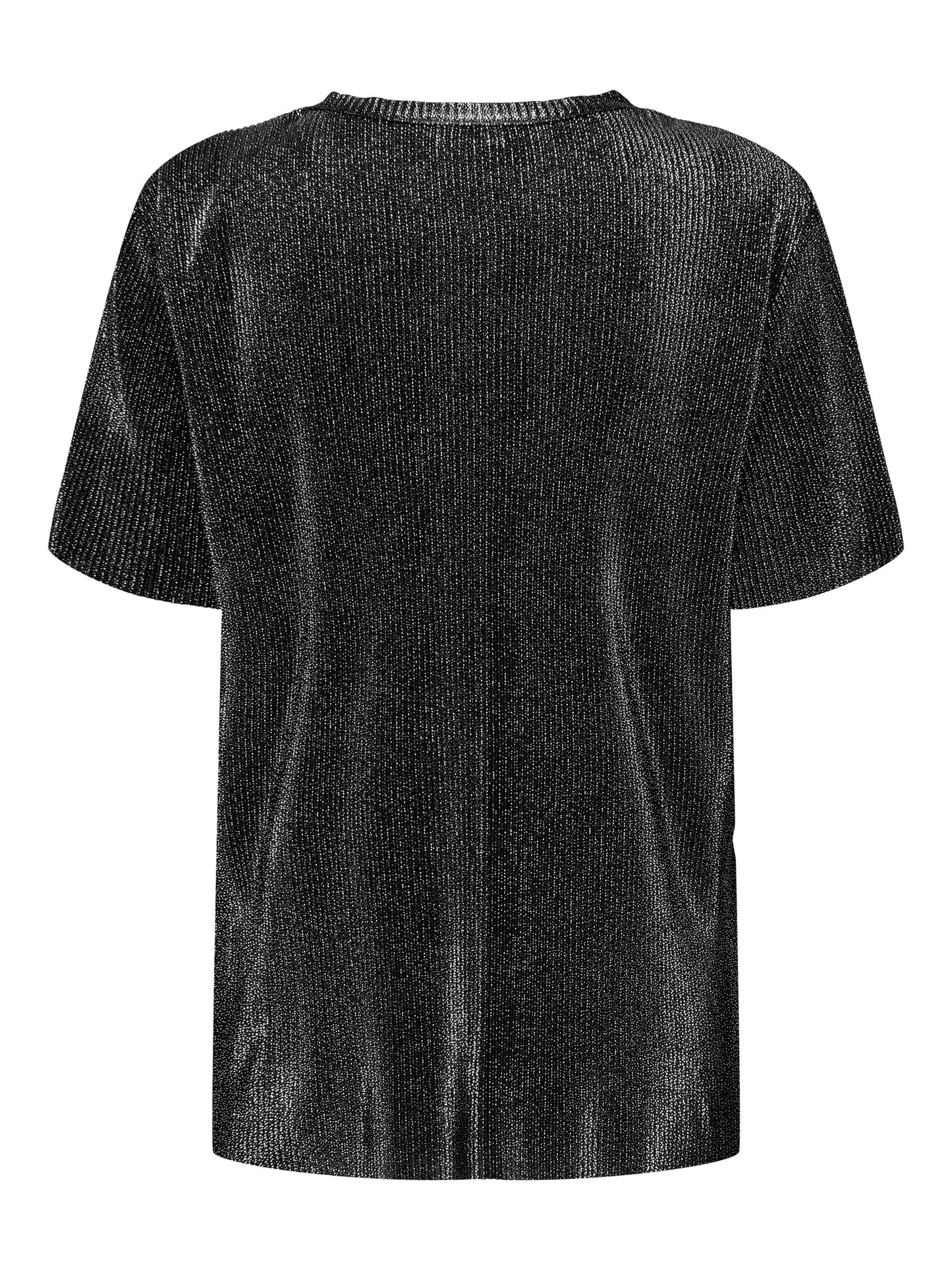 Vilma Glitter Top - Black