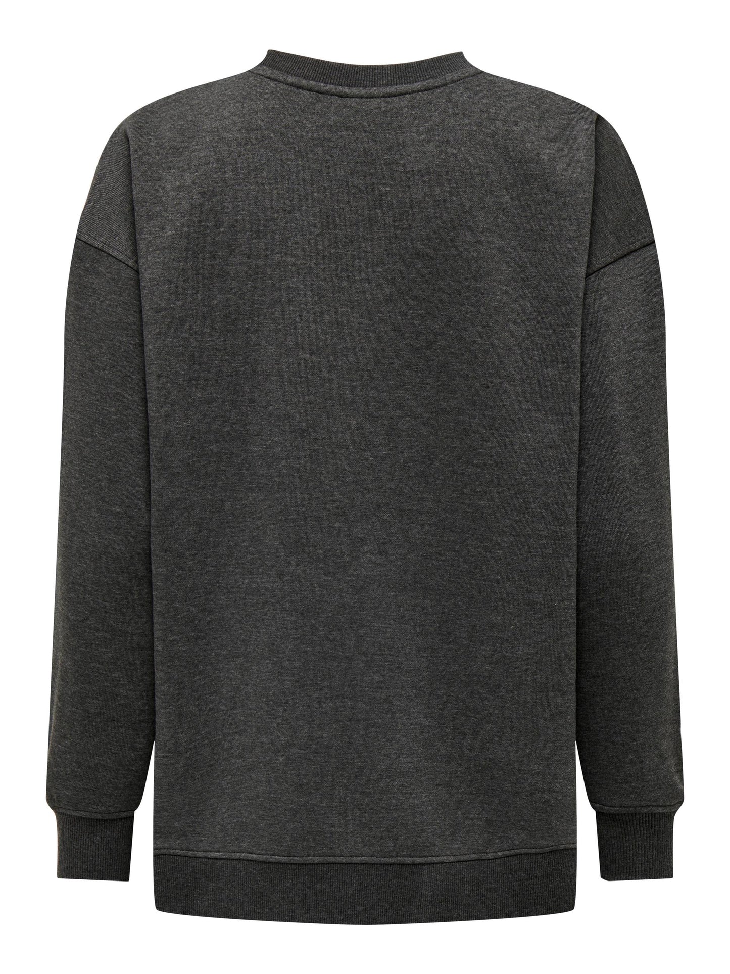 Paris Slit Sweat - Dark Grey Melange