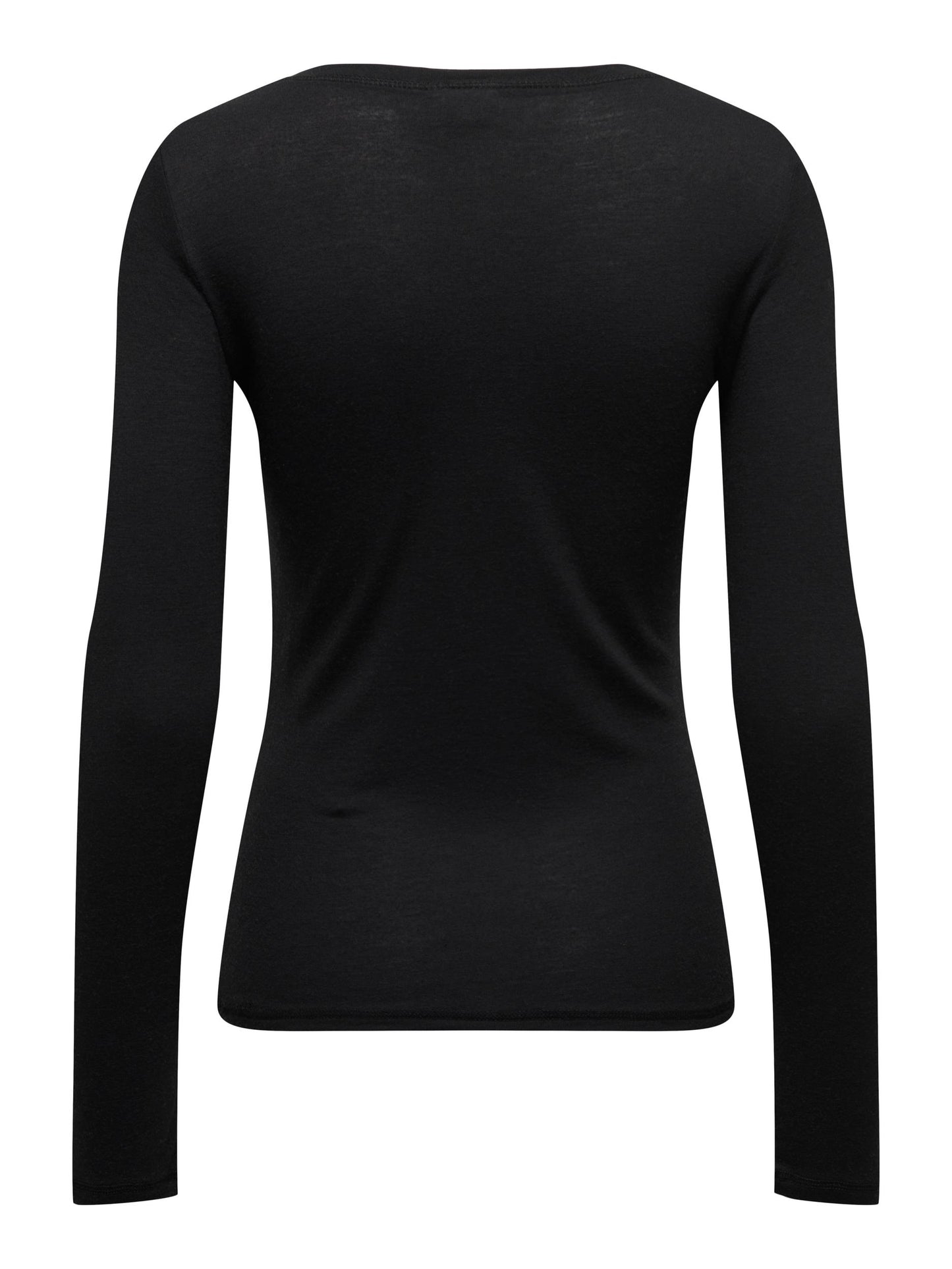 Suma Wool Blend Top - Black