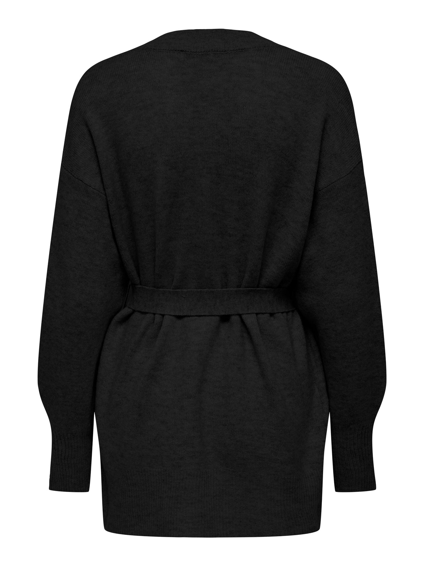 Rue Belted Cardigan - Black