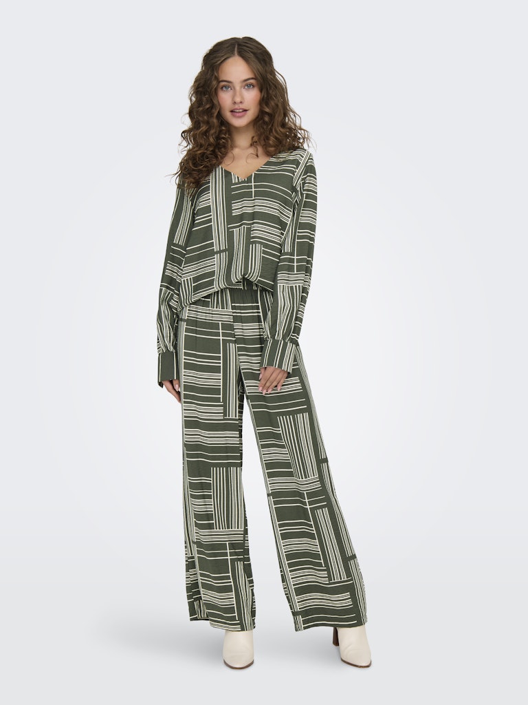 Troya Wide Trousers - Kambaba