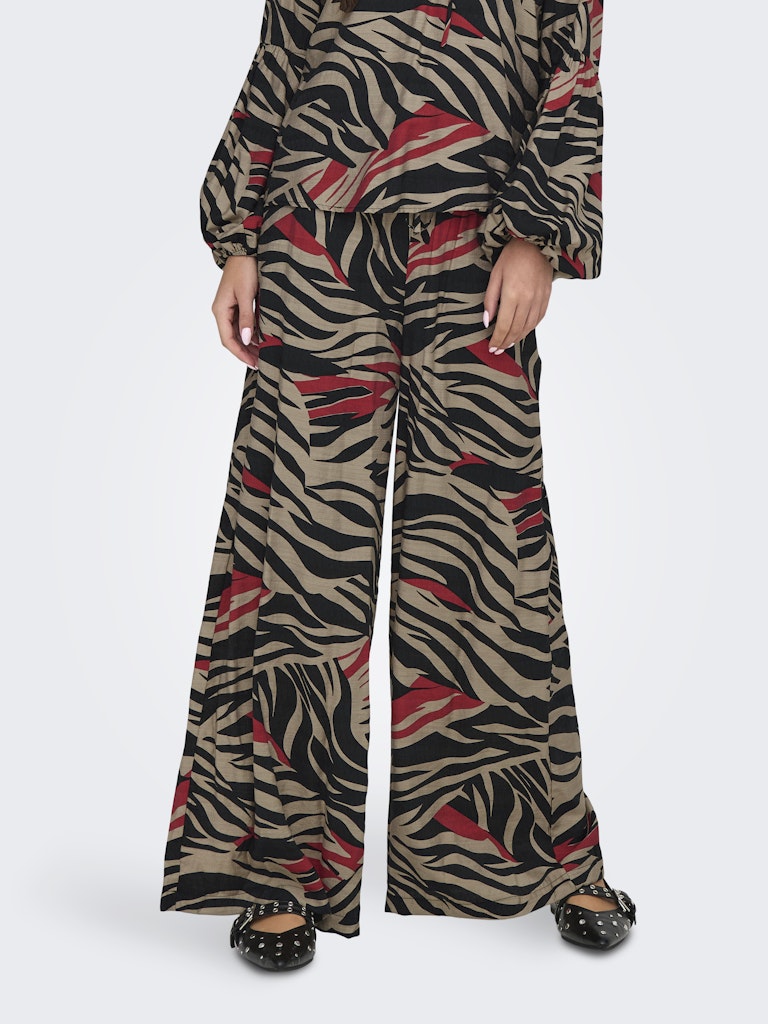 Philippa Palazzo Pant - Black Bossanova