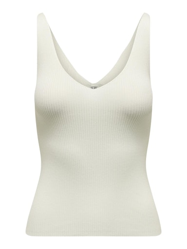 Nanna Knitted Top - Cloud Dancer