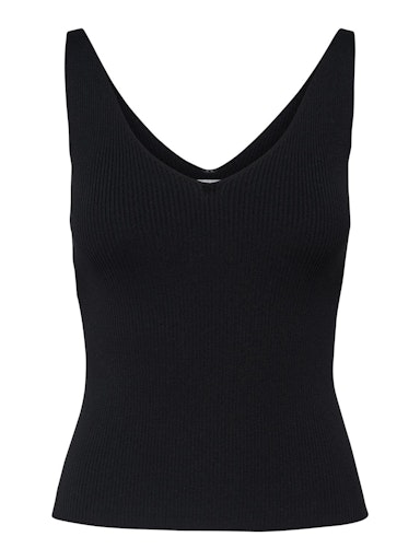 Nanna Knitted Top - Black