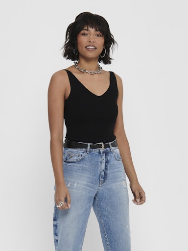 Nanna Knitted Top - Black