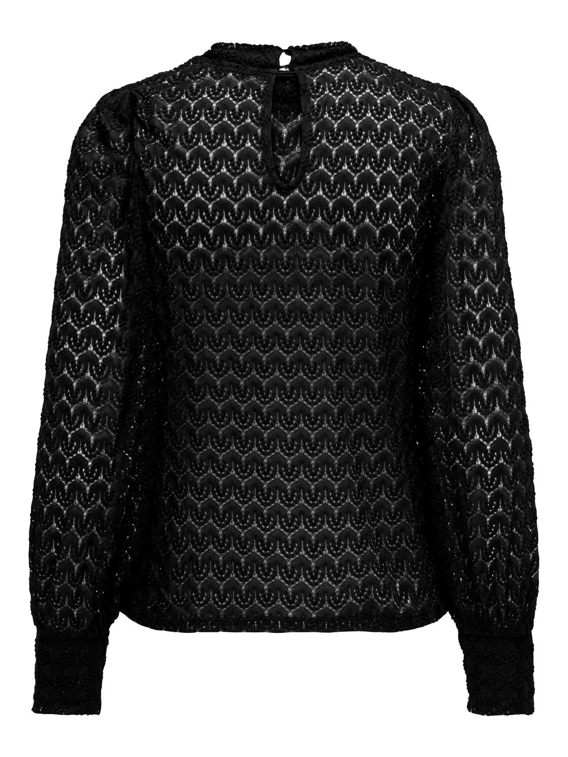 Avery Lace Top - Black