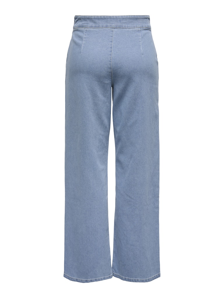 Geggo Wide Jeans - Light Blue Denim