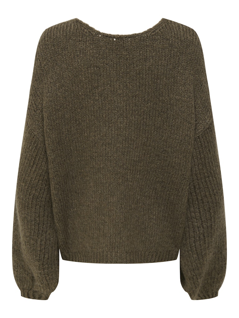 Dinea Reversible Pullover - Shitake