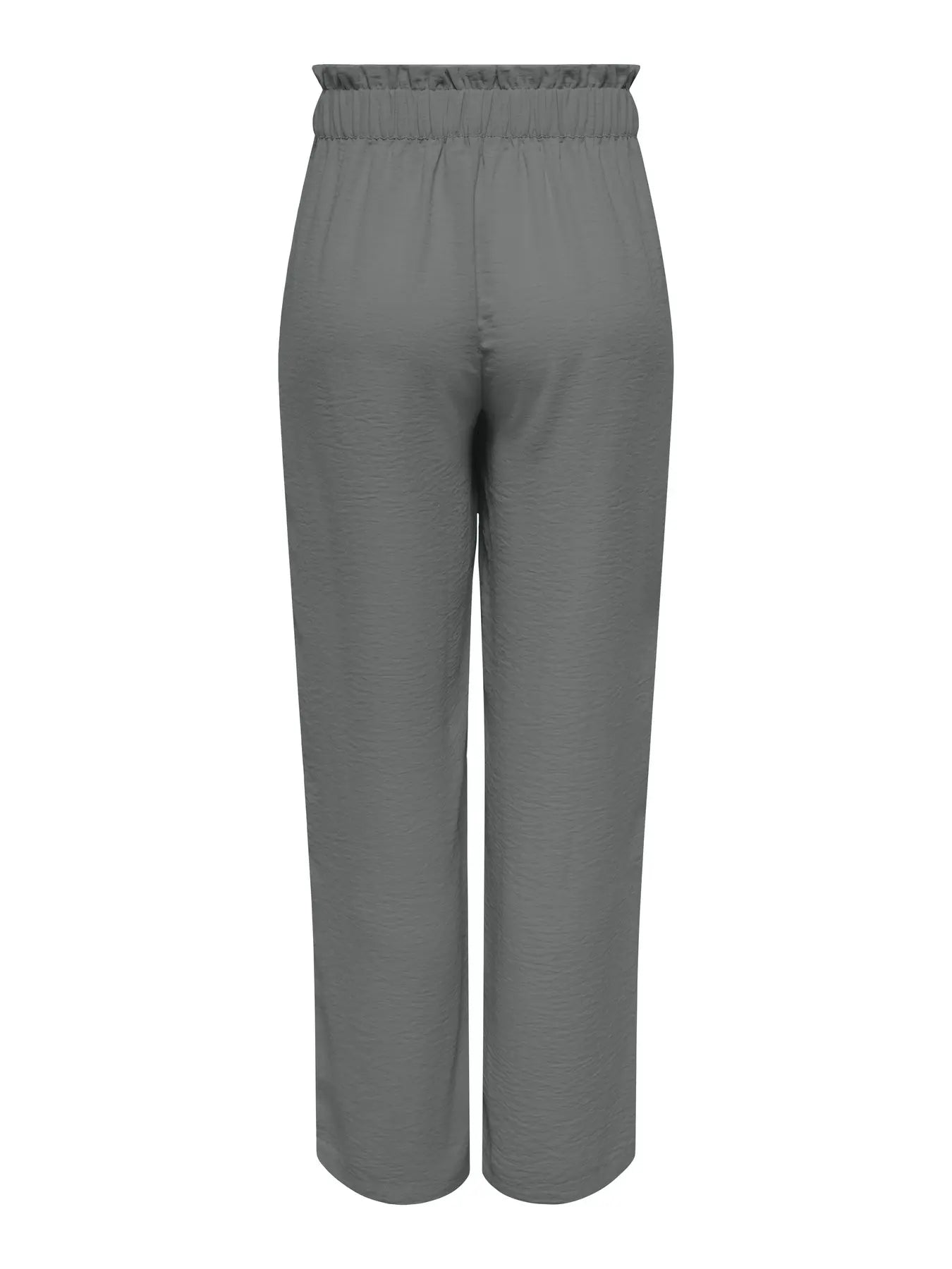 Divya Life High Waisted Wide Pants - Steel Grey