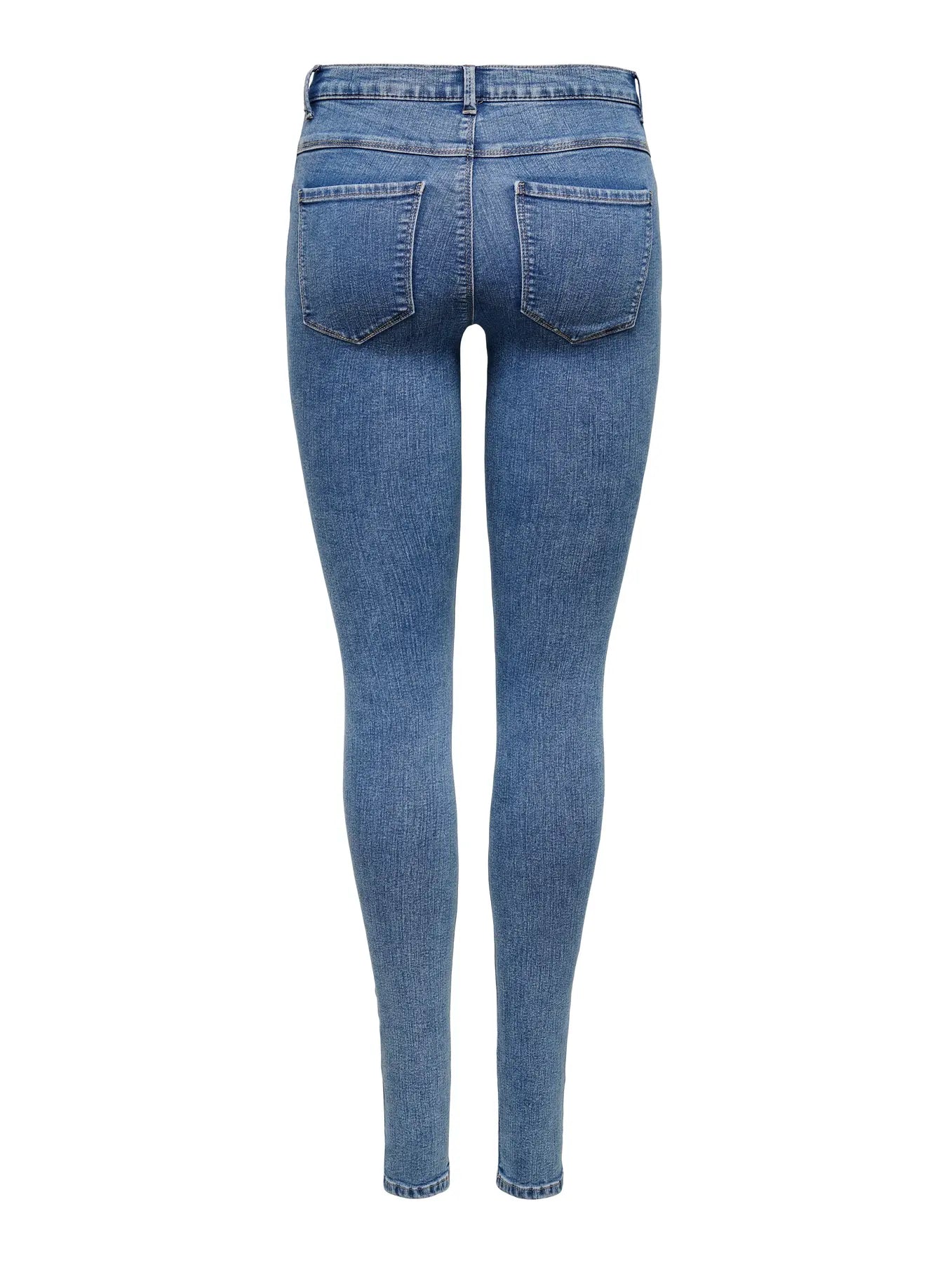 Rain Skinny Jeans - Medium Blue Denim
