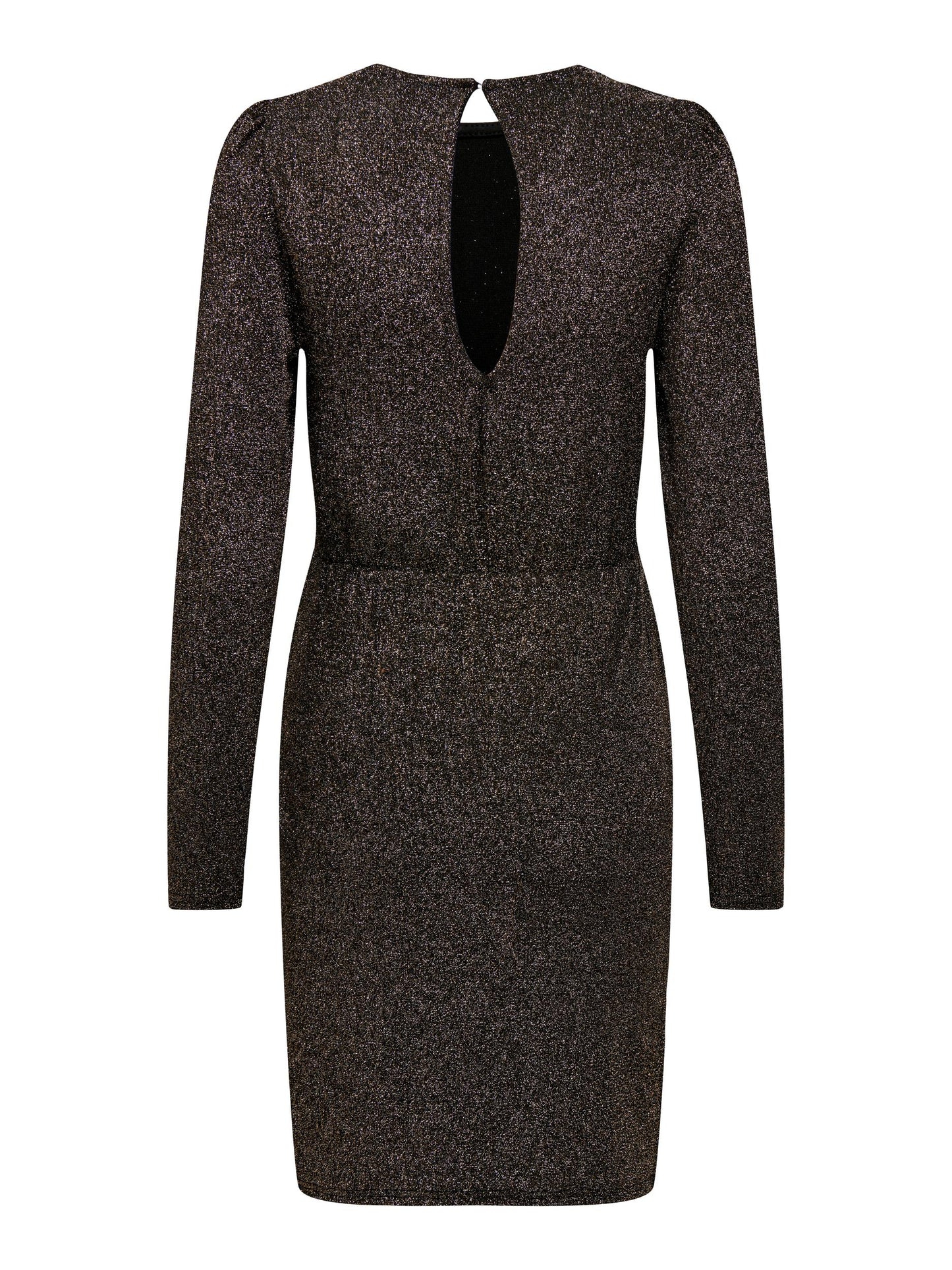 New Rich Glitter Dress - Silver Gold