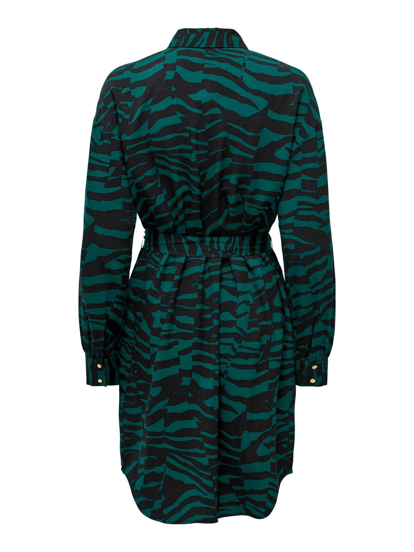 Bree Shirt Dress - Bayberry Graphic Animal