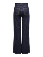 Juicy Wide Leg Jeans - Dark Blue Denim