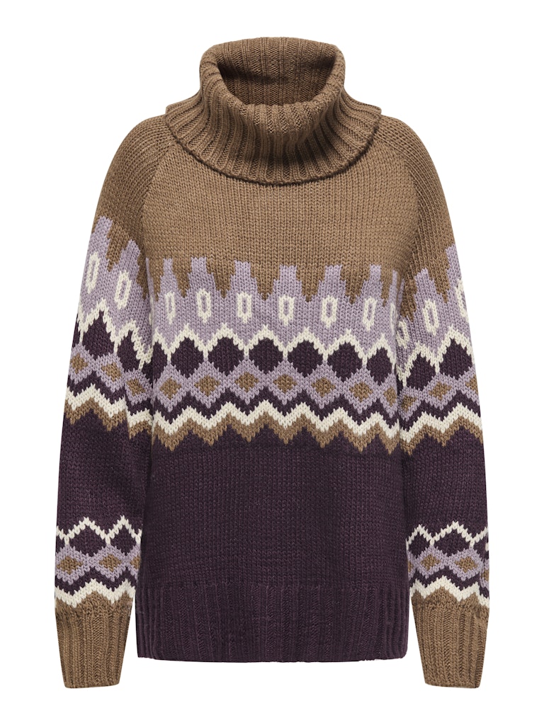 Rock Rollneck Knit - Toasted Coconut