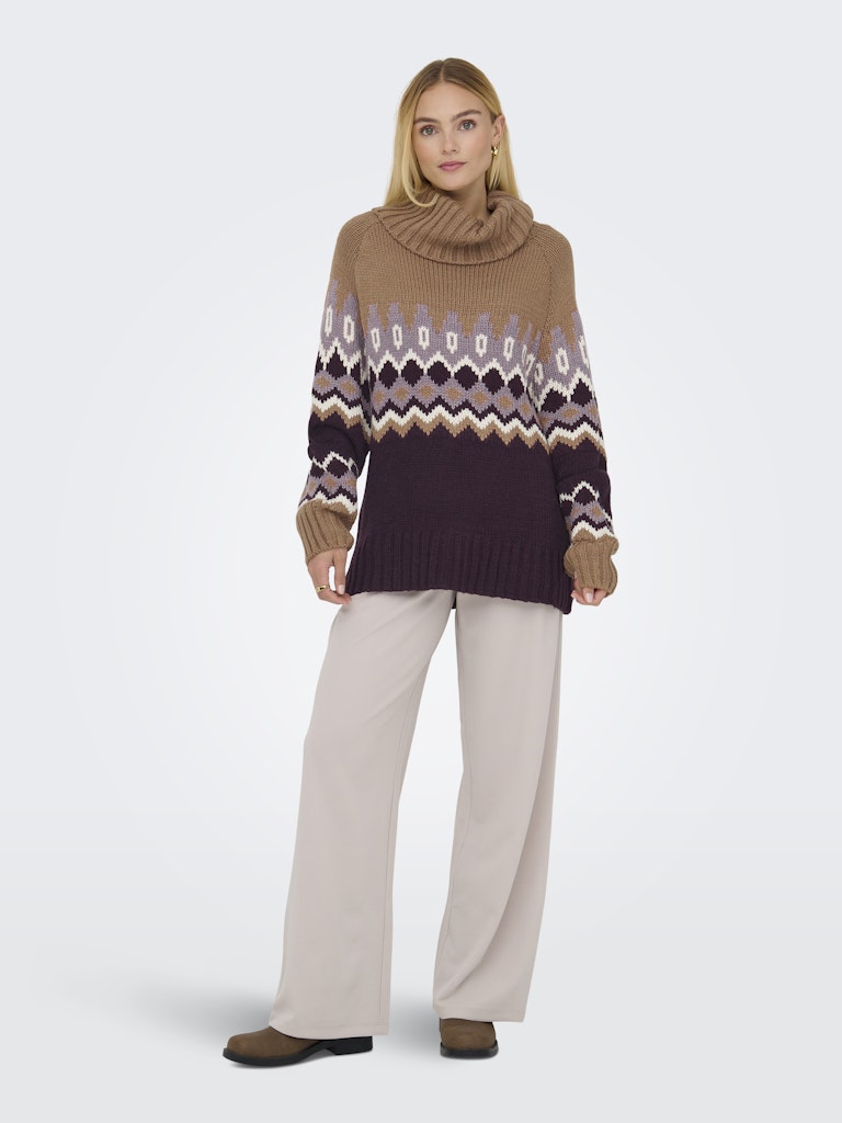 Rock Rollneck Knit - Toasted Coconut