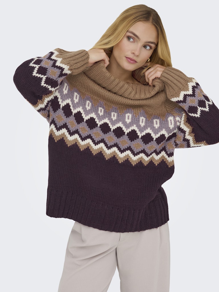 Rock Rollneck Knit - Toasted Coconut