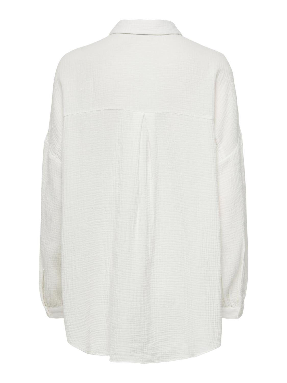 Thyra Oversized Shirt - Cloud Dancer