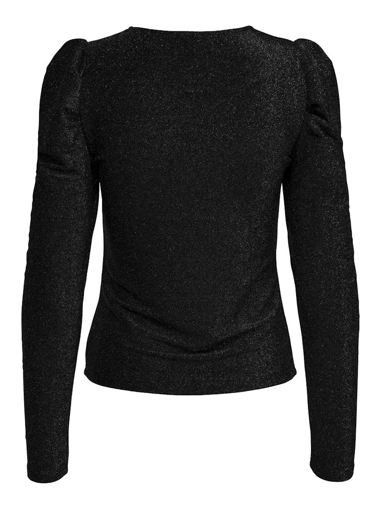 Rich Glitter Top - Black