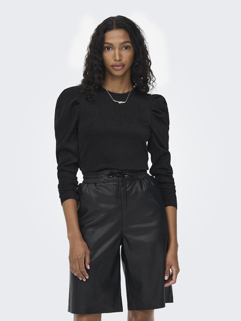 Rich Glitter Top - Black