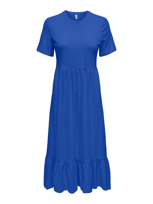 May Life Peplum Dress - Dazzling Blue