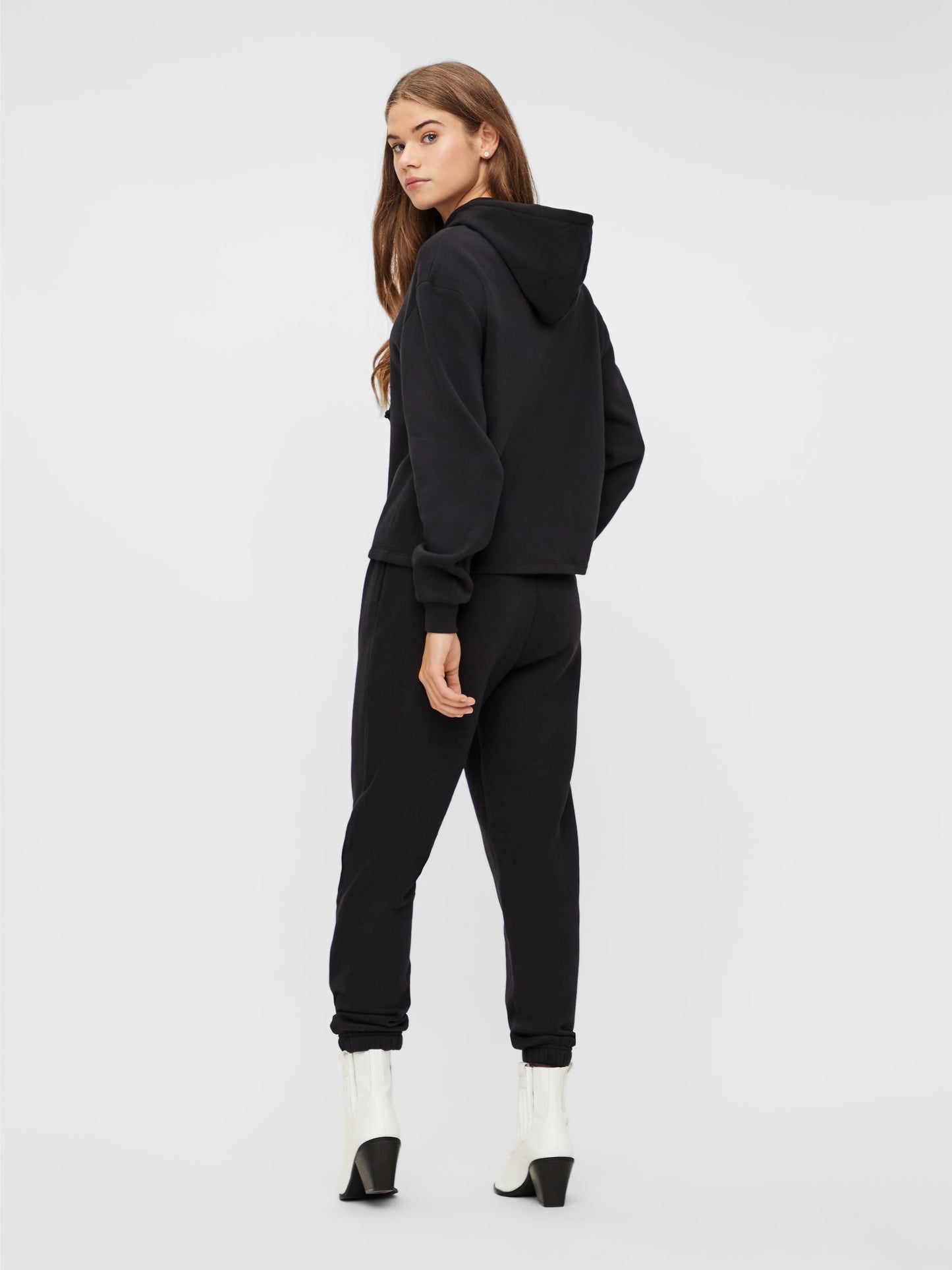 Chilli High Waisted Sweat Pants - Black