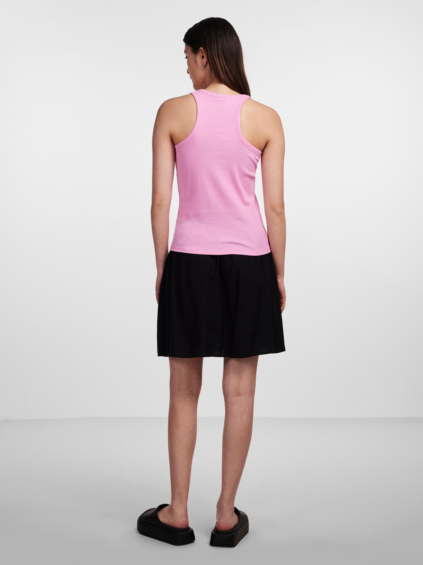 Ruka Boxer Tank - Begonia Pink