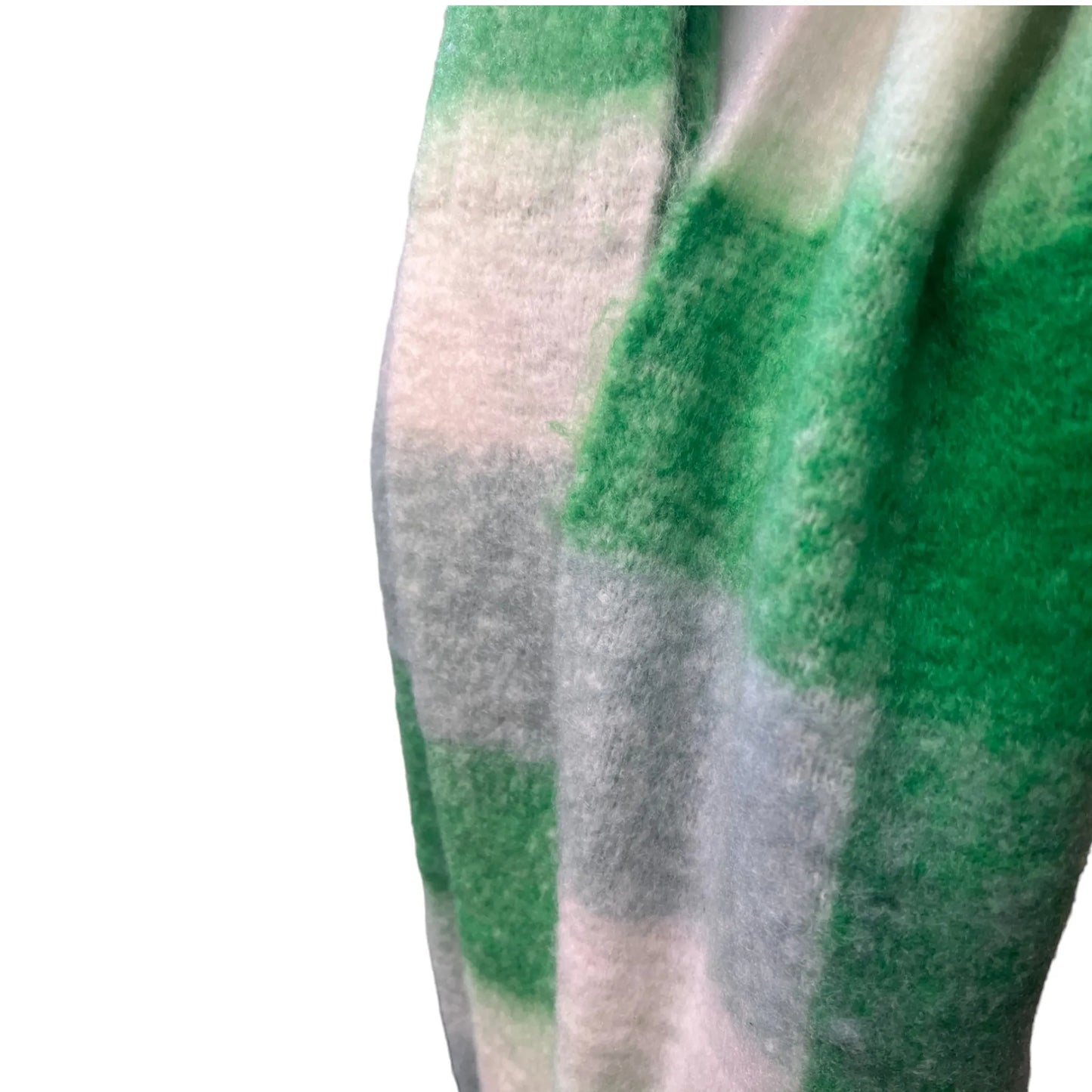 Checked Blanket Scarf