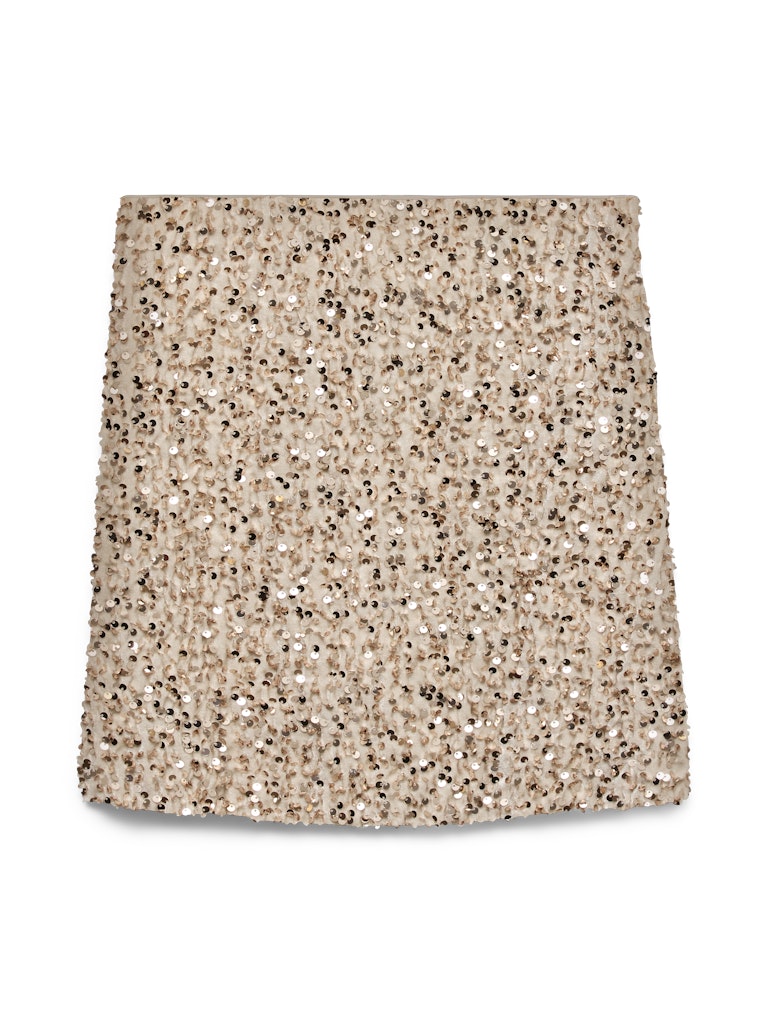 Bella High Waisted Skirt - Pumice Stone
