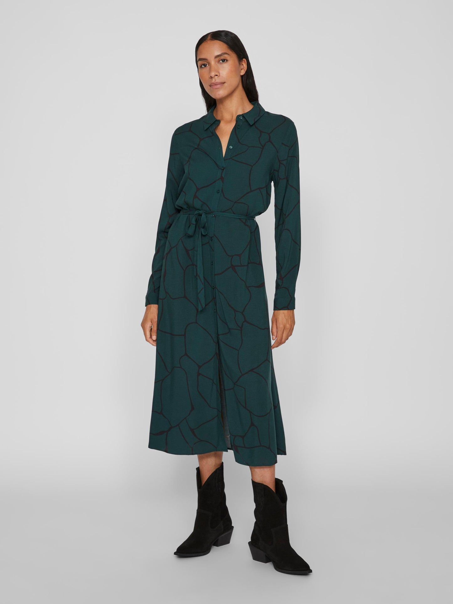 Paya Midi Dress - Ponderosa Pine