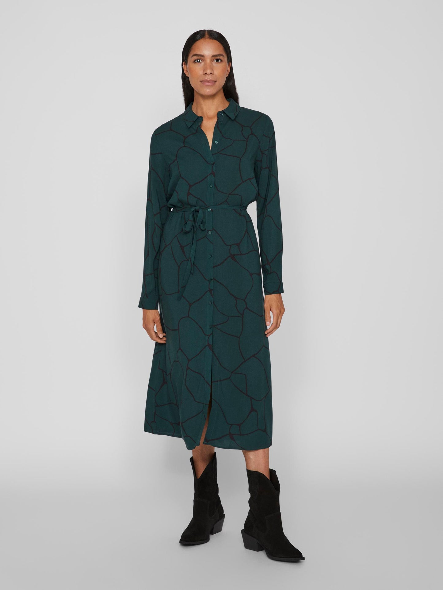 Paya Midi Dress - Ponderosa Pine