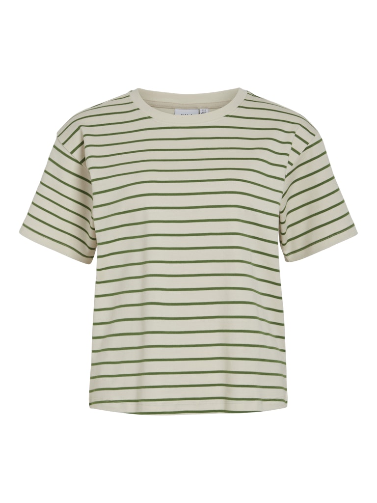 Siny O-Neck Tee - Cactus/Birch