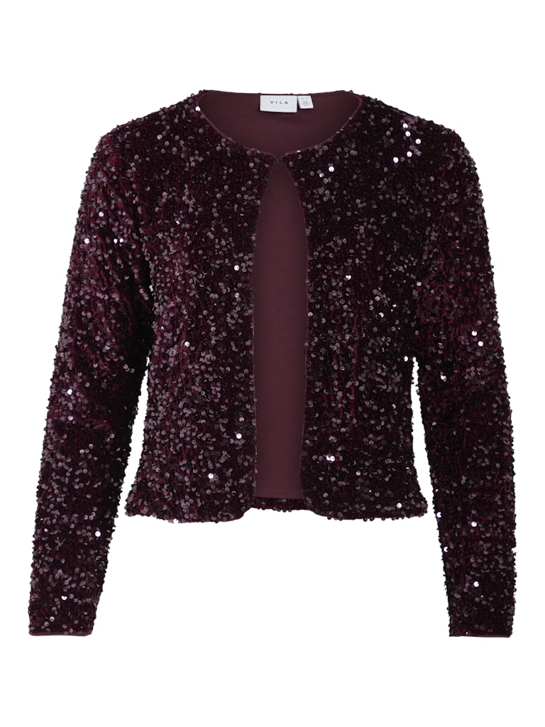 Faith O-Neck Cardigan - Fig
