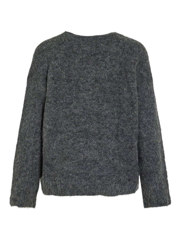Hope Oversized Knit - Dark Grey Melange