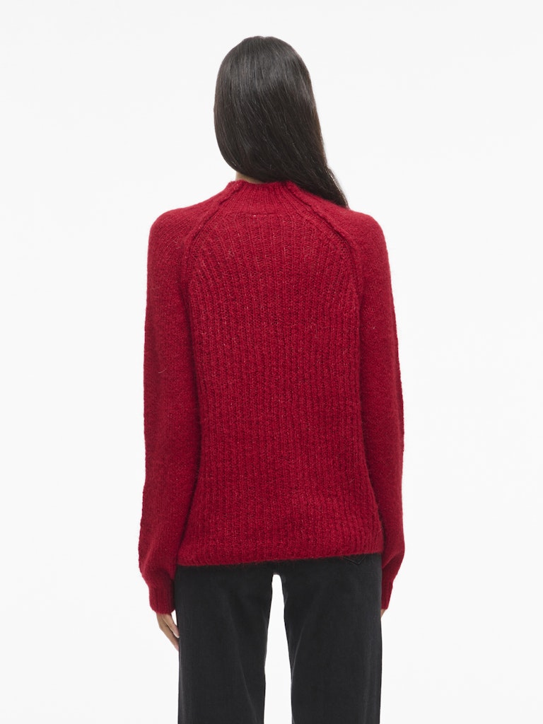 Bows High Neck Knit - Vila